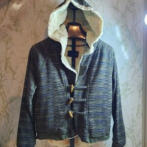 Hurley Faux Fur Lined Hoodie